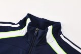 25/26 Real Madrid  Sapphire Blue Jacket Tracksuit 1:1 Quality