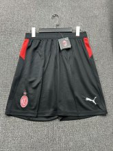 25/26  AC Milan Home Black 1:1 Quality Shorts