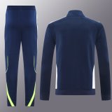 25/26 Real Madrid  Sapphire Blue Jacket Tracksuit 1:1 Quality