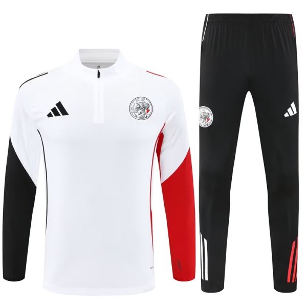 25/26  Ajax Training   White 1:1 Quality Training Jersey