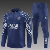 25/26 Paris  Royal Blue 1:1 Quality Training Jersey
