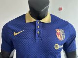 25/26 Barcelona Training Clothes Blue PLayer 1:1 Quality Soccer Jersey