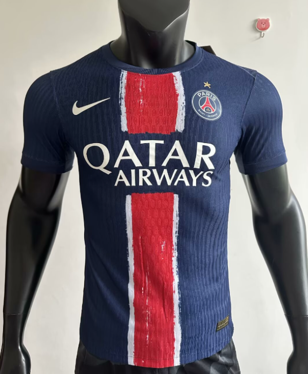 24/25 PSG Paris Home Player 1:1 Quality Soccer Jersey (冠军带星版)