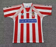 1994/1995 Sporting de Gijon Home  Fans Retro  1:1 Quality Soccer Jersey