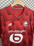 25/26  Lille OSC   Home  Fans 1:1 Quality Soccer Jersey