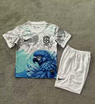 25/26 Brazil Special Edition Kids 1:1  Quality Soccer Jersey