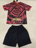 25/26 Barcelona Training clothes Kids Kits 1:1 Quality Soccer Jersey
