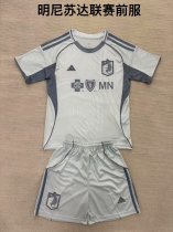 25/26 Minnesota United FC Pre match uniform Kids 1:1 Quality Soccer Jersey