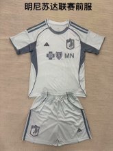 25/26 Minnesota United FC Pre match uniform Kids 1:1 Quality Soccer Jersey