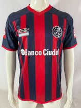 2013/2014 San Lorenzo  Home Fans Retro 1:1 Quality Soccer Jersey