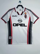 1997/1998 AC Milan  Away Fans Retro 1:1 Quality Soccer Jersey
