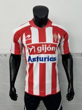 2008/2009 Sporting de Gijon Home  Fans Retro  1:1 Quality Soccer Jersey
