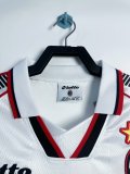 1997/1998 AC Milan  Away Fans Retro 1:1 Quality Soccer Jersey