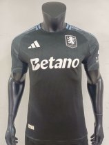 25/26  Aston Villa Away Player  1:1 Quality Soccer Jersey