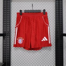 25/26 Bayern Munich Home Red Player 1:1 Quality Shorts