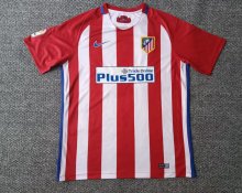 2016/2017 Atletico Madrid Home Fans Retro 1:1 Quality Soccer Jersey