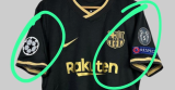 2020/2021 Barcelona Away Retro Player 1:1 Quality Soccer Jersey
