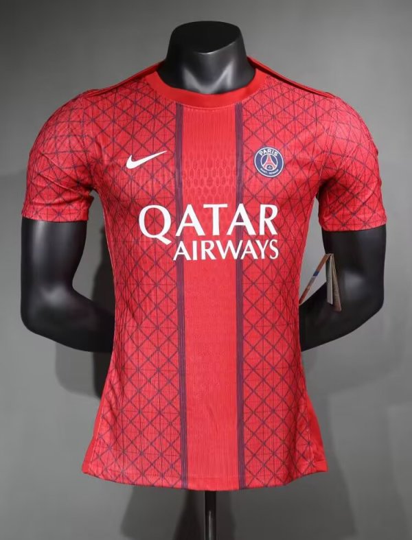 25/26 PSG Paris Training clothes Player 1:1 Quality Soccer Jersey