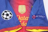 2012/2013 Retro Barcelona Home Long sleeve 1:1 Quality Soccer Jersey