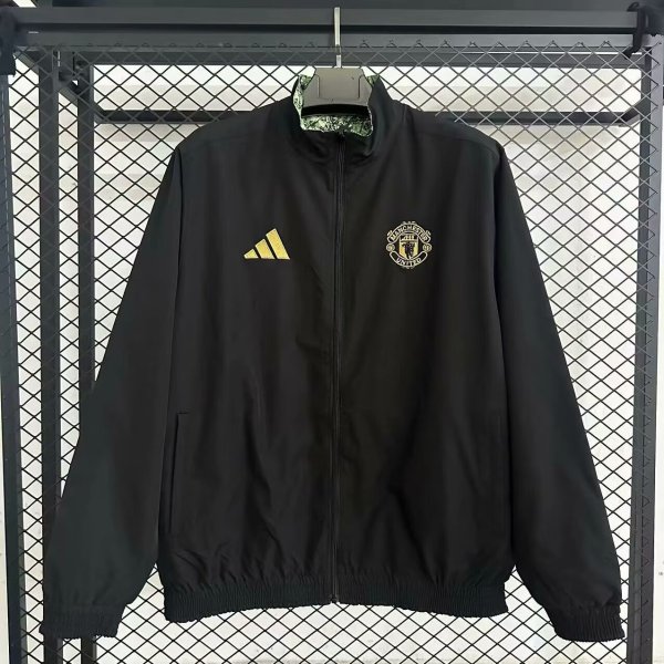 25/26 Manchester United  Reversible  Windbreaker 双面