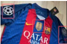 2016/2017  Barcelona Away Long sleeve Retro 1:1 Quality Soccer Jersey