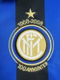 2007/2008 Inter Milan Home Fans Retro 1:1 Quality  Soccer Jersey
