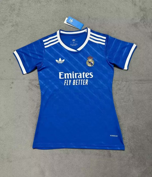 25/26 Real Madrid Third Fans 1:1 Quality Women Soccer Jersey