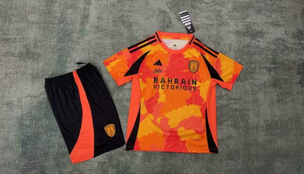 25/26 Paris FC Away Kids Kits 1:1  Quality Soccer Jersey