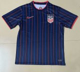 25/26 USA  Away Fans 1:1 Quality Soccer Jersey （带四星）
