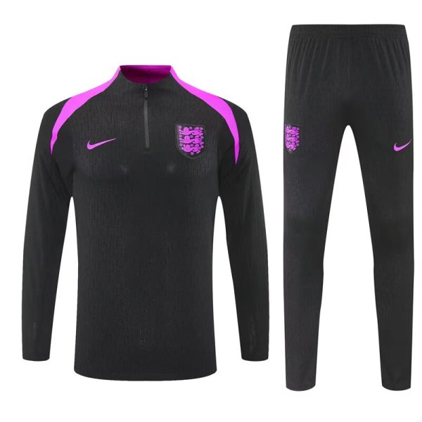 25/26 England Black Player 1:1 Quality Training Jersey