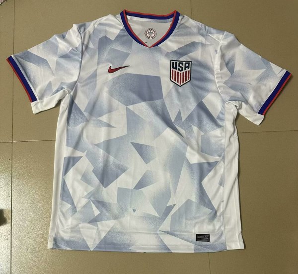 25/26 USA Home Fans 1:1 Quality Soccer Jersey