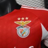 25/26 Benfica Home Player 1:1 Quality Soccer Jersey