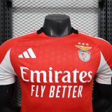 25/26 Benfica Home Player 1:1 Quality Soccer Jersey