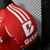 25/26 Benfica Home Player 1:1 Quality Soccer Jersey