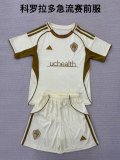 25/26 Colorado Rapids  Pre match uniform Kids Kits 1:1 Quality Soccer Jersey