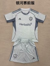 25/26 LA Galaxy Pre match uniform Kids Kits 1:1 Quality Soccer Jersey