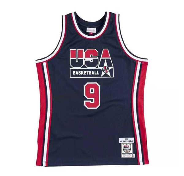 2025 Team USA JODRAM #9  1:1 Quality NBA Jerseys