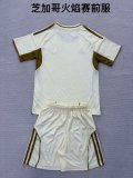 25/26 Chicago Fire FC Pre match uniform Kids 1:1 Quality Soccer Jersey