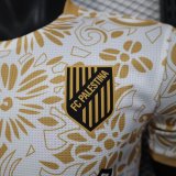 25/26 Palestine  Yellow Player 1:1 Quality Soccer Jersey
