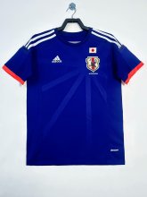 2014 Japan  Home  Blue Fans Retro 1:1 Quality  Soccer Jersey