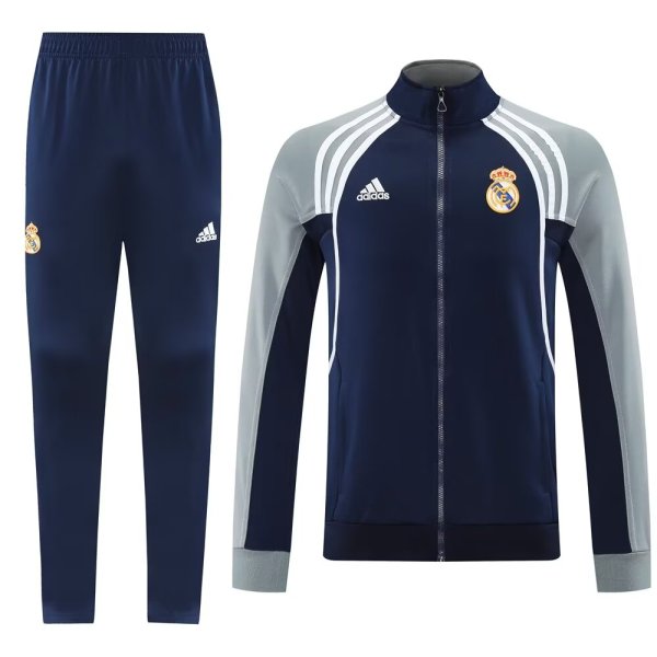 25/26 Real Madrid  Royal  Blue Jacket Tracksuit 1:1 Quality
