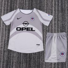 2001/2002 Paris  Away Kids Retro 1:1 Quality Soccer Jersey