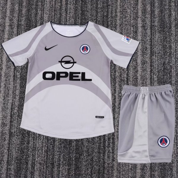 2001/2002 Paris  Away Kids Retro 1:1 Quality Soccer Jersey