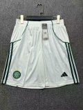 25/26 Celtic Home White 1:1 Quality Shorts