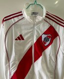 25/26  River Plate White  Windbreaker