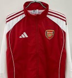 25/26  Arsenal Red Windbreaker
