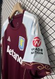 25/26 Aston Villa Home Fans  1:1 Quality Soccer Jersey