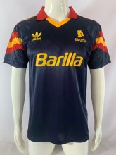 1991/1992 Roma Third Fans Retro 1:1 Quality  Soccer Jersey