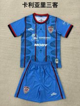 25/26 Cagliari Third Kids 1:1 Quality Soccer Jersey