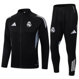 25/26 Real Madrid Black Jacket Tracksuit 1:1 Quality